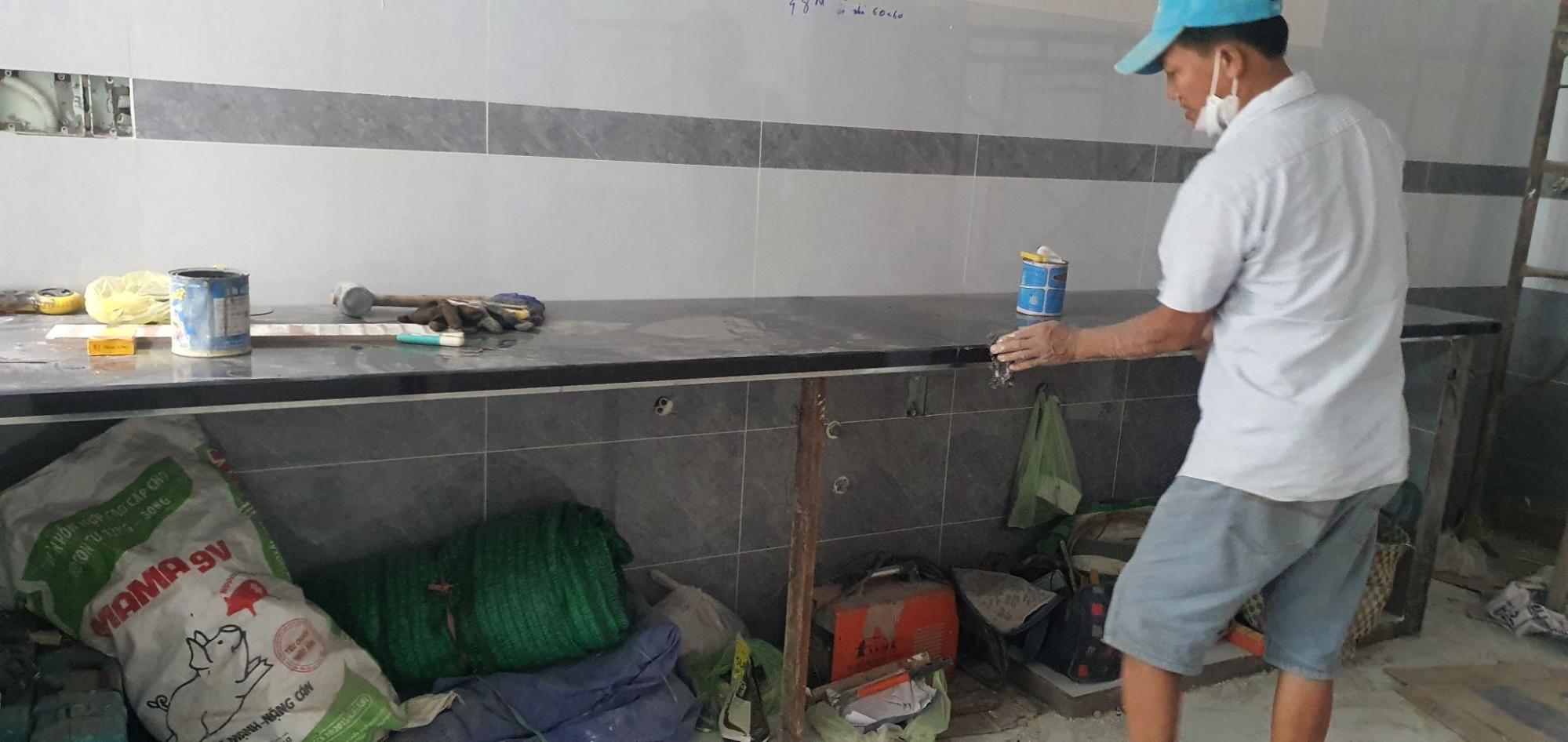 Chi tiết hoàn thiện khu vực sinh hoạt